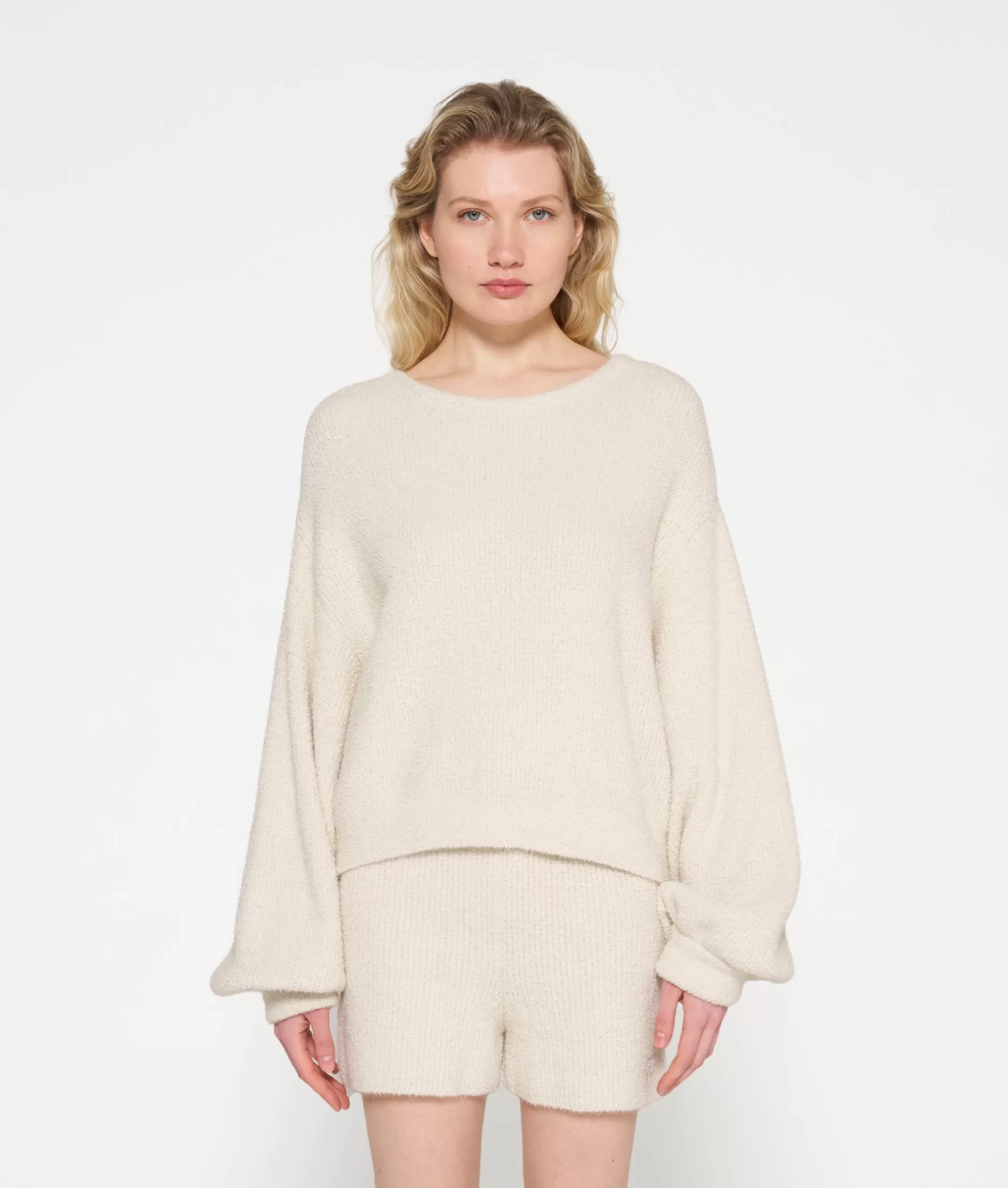 Damen 10DAYS Pullover>Boucle Knit Sweater