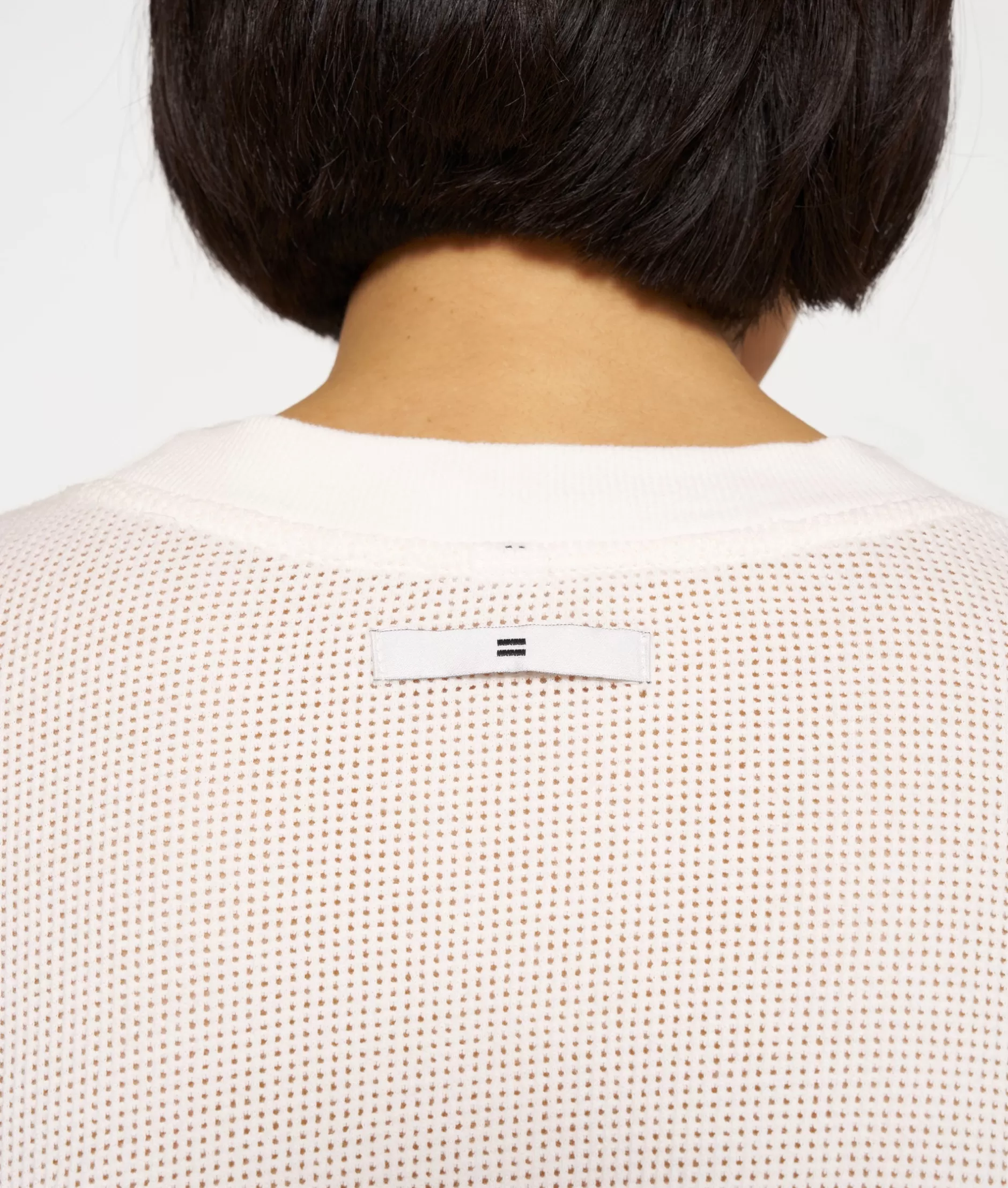 Damen 10DAYS Sweatshirts>Cropped Sweater Mesh