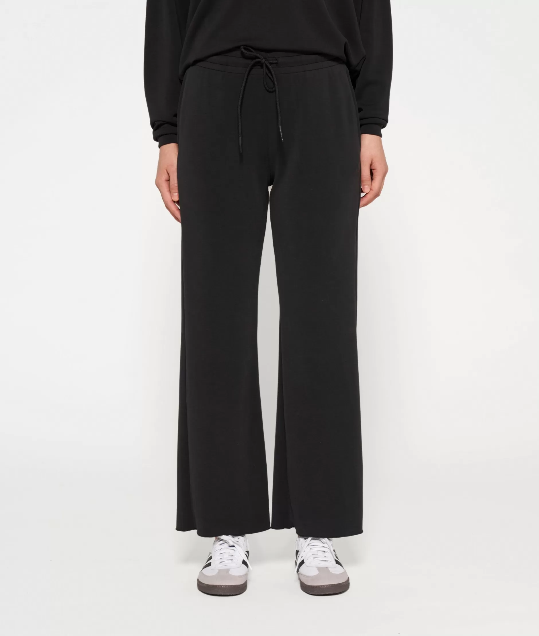 Damen 10DAYS Hosen>Flared Jogger Scuba