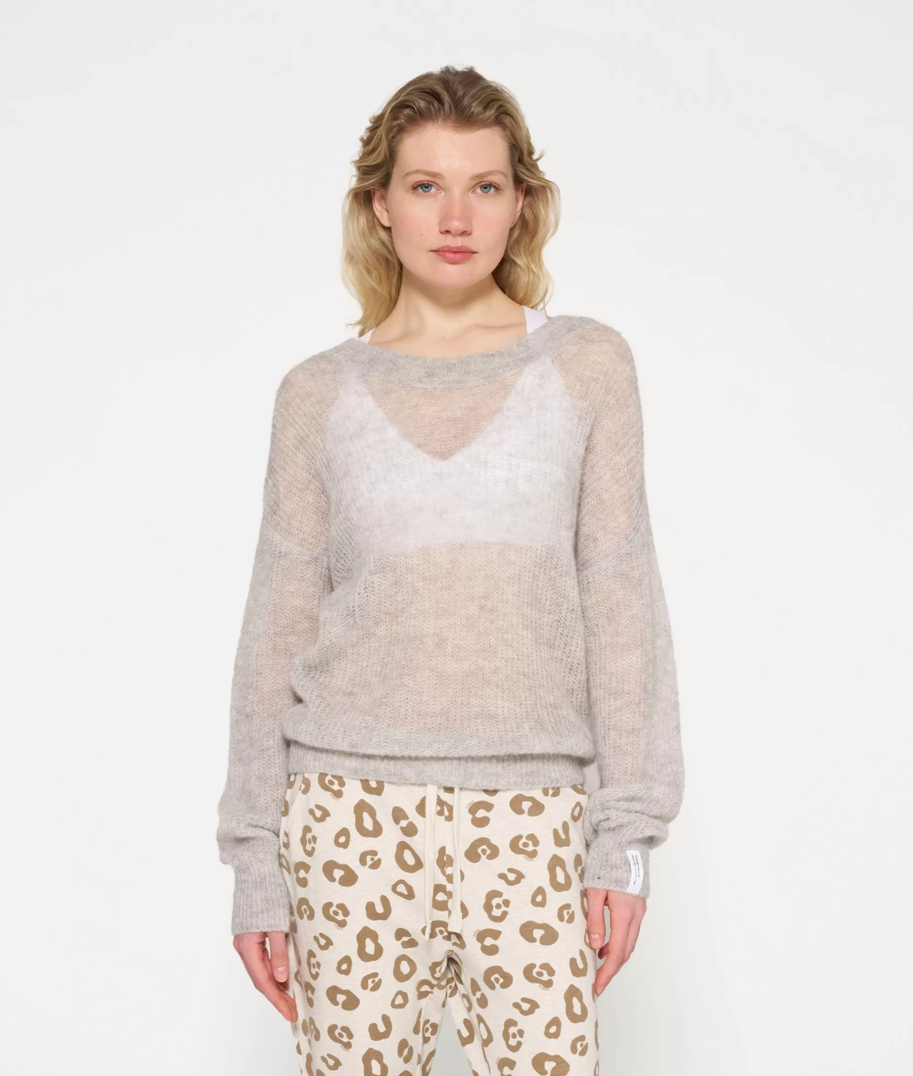 Damen 10DAYS Pullover>Loose Thin Knit Sweater