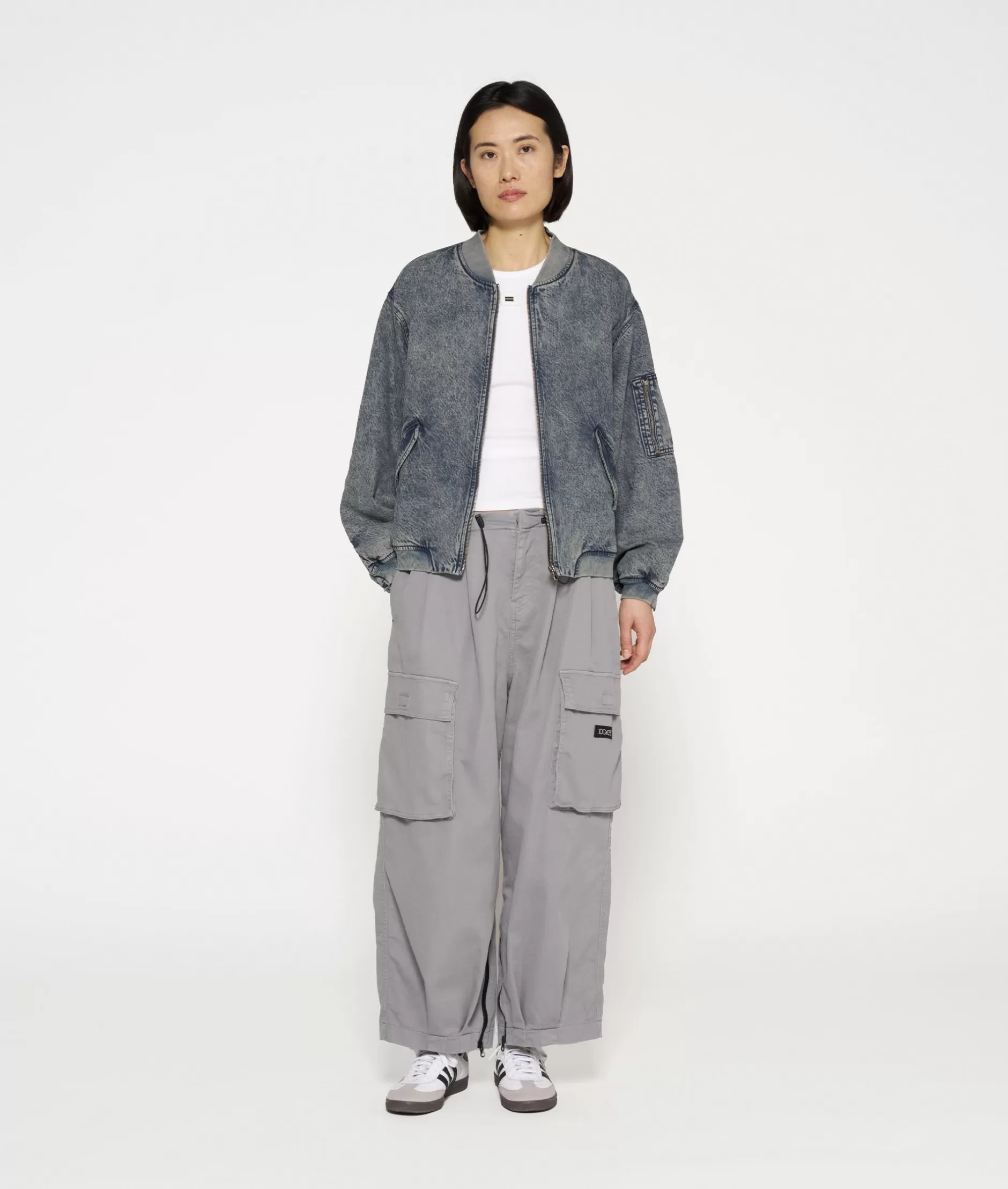 Damen 10DAYS Hosen>Loose Utility Trousers