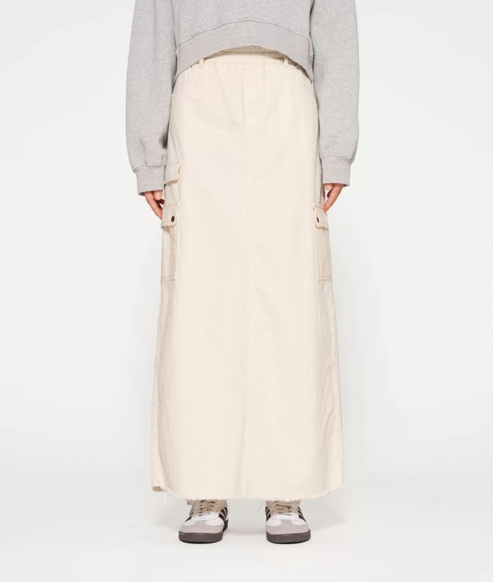 Damen 10DAYS Röcke>Maxi Skirt Twill