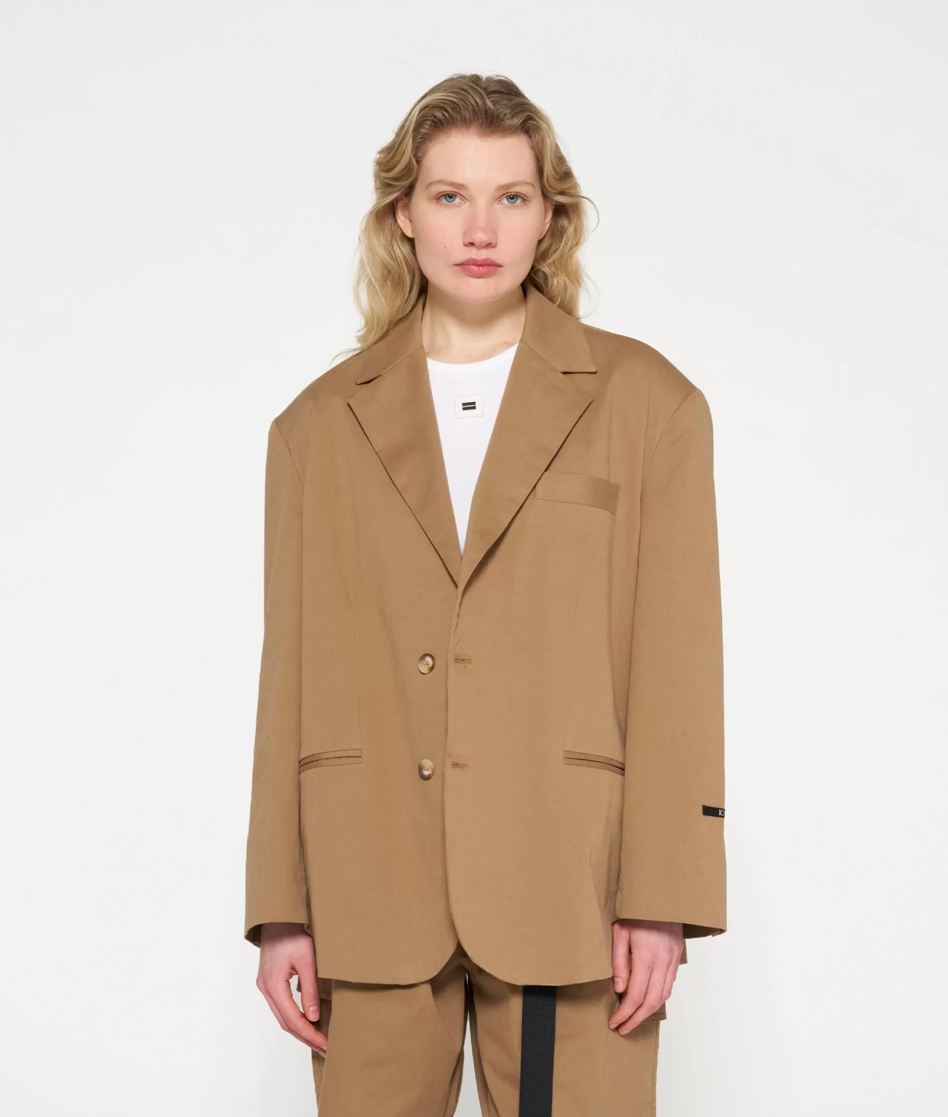 Damen 10DAYS Blazer>Oversized Blazer Twill