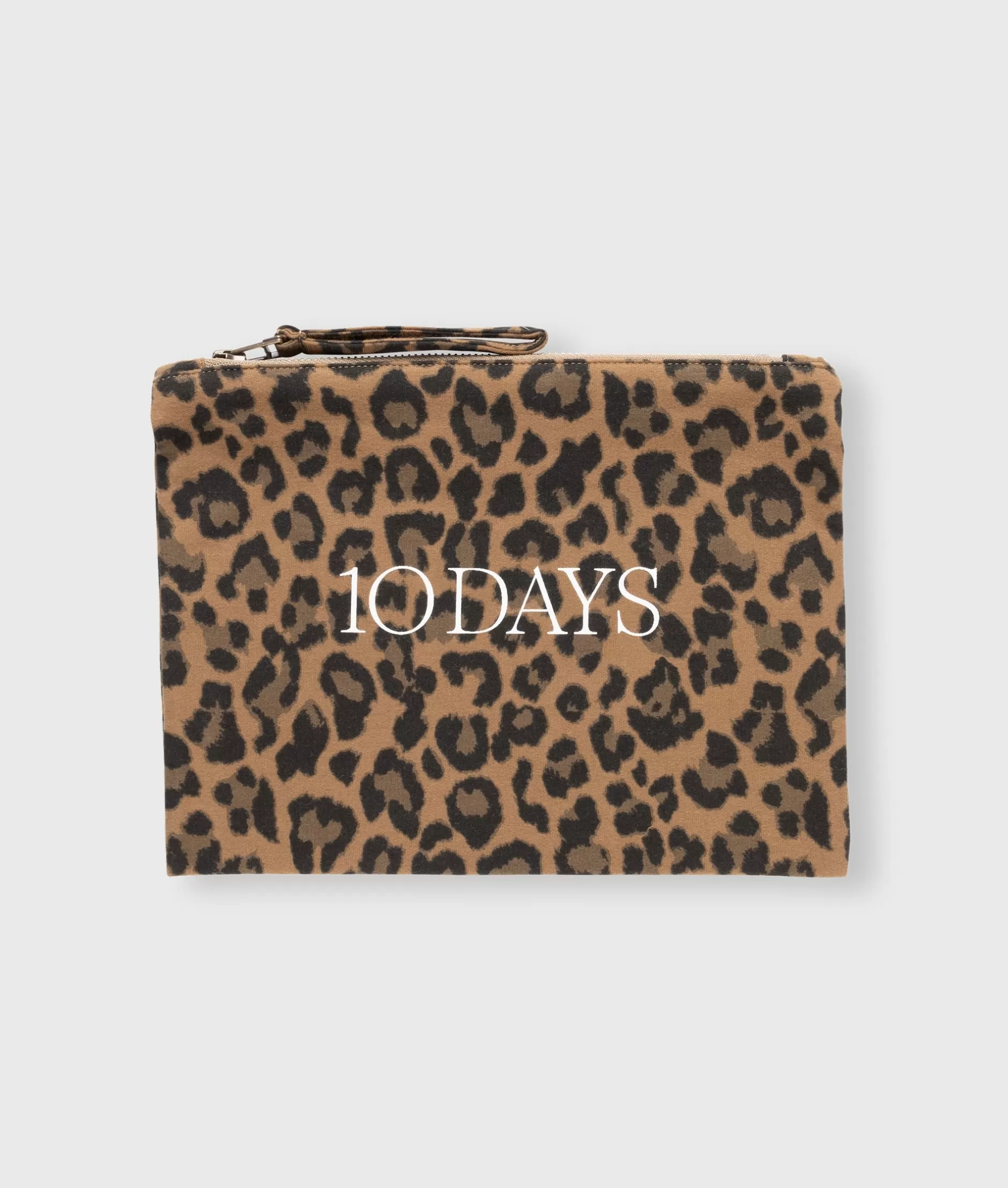 Damen 10DAYS 10Days For Good | Taschen>Pouch Fleece Leopard