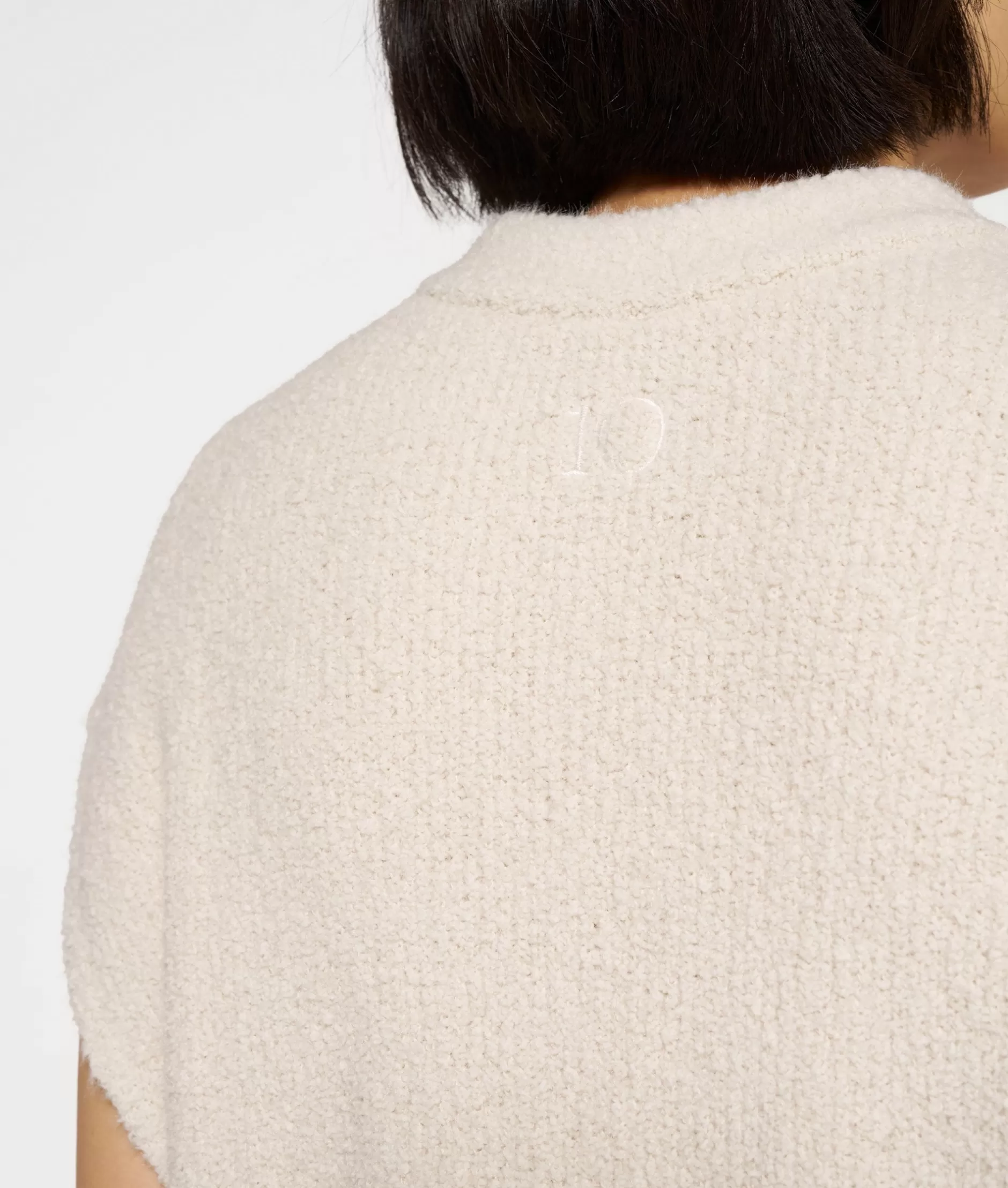 Damen 10DAYS Pullover>Short Sleeve Boucle Top