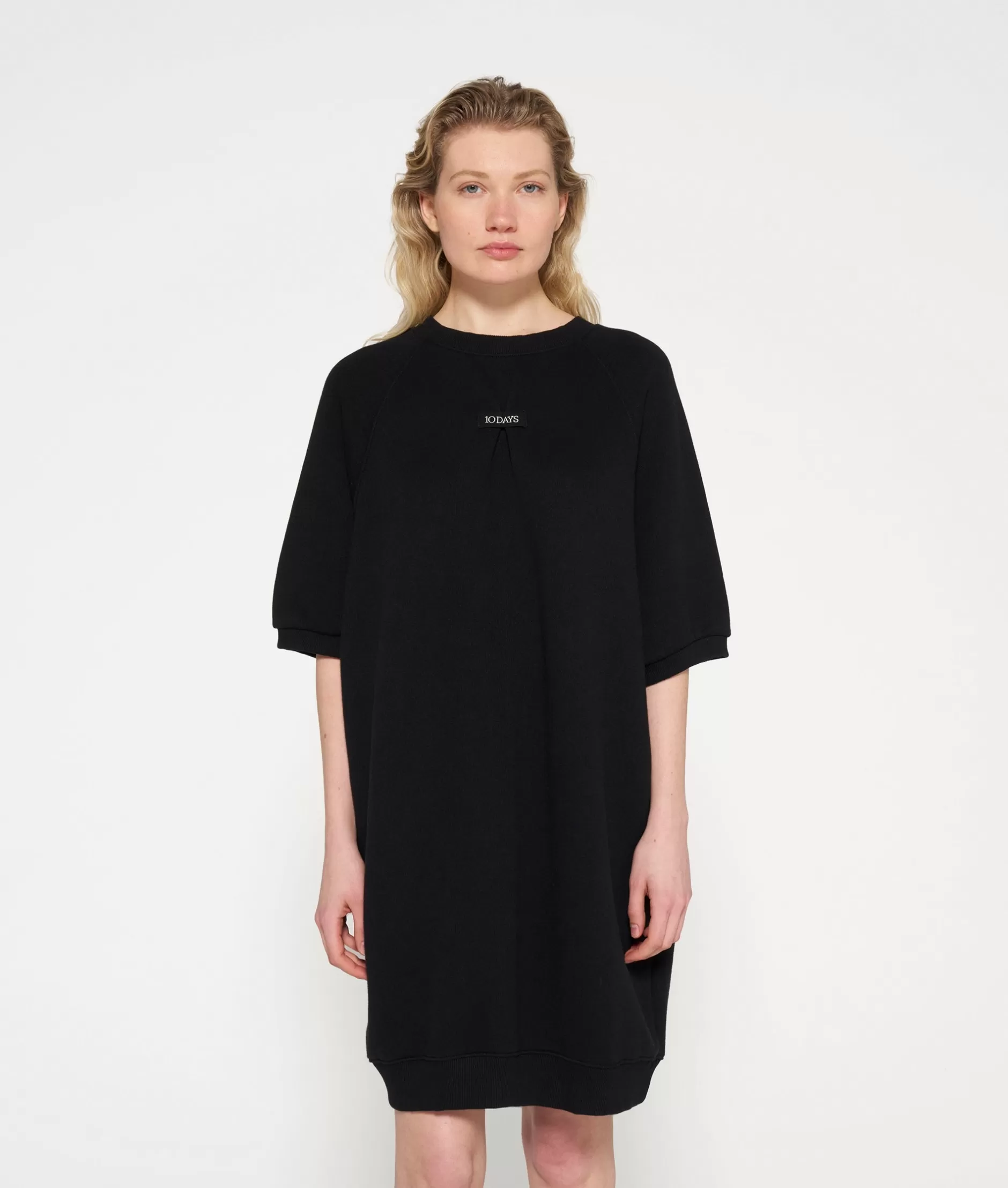 Damen 10DAYS Kleider>Short Sleeve Sweat Dress