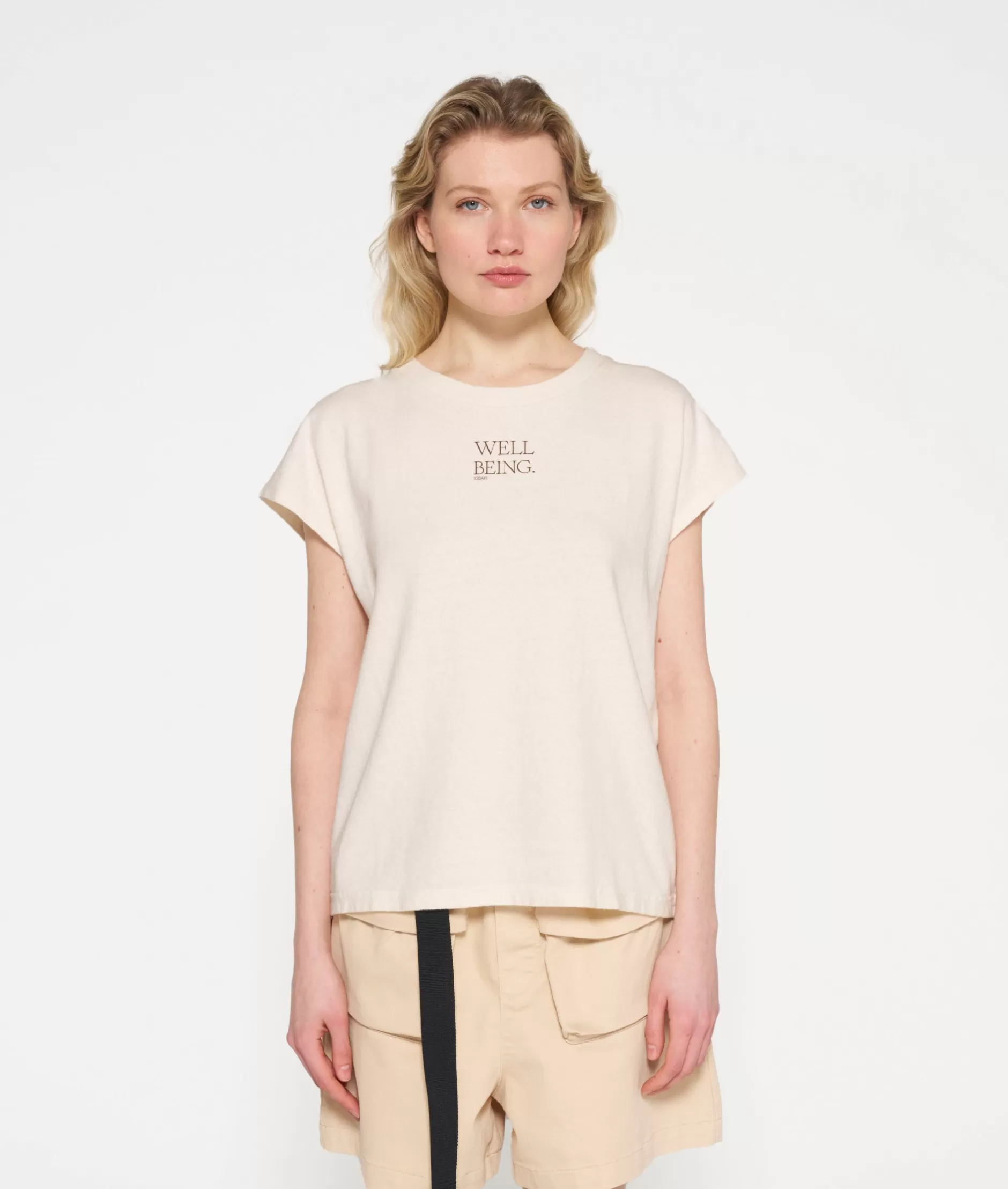 Damen 10DAYS T-Shirts>Short Sleeve Tee Linen