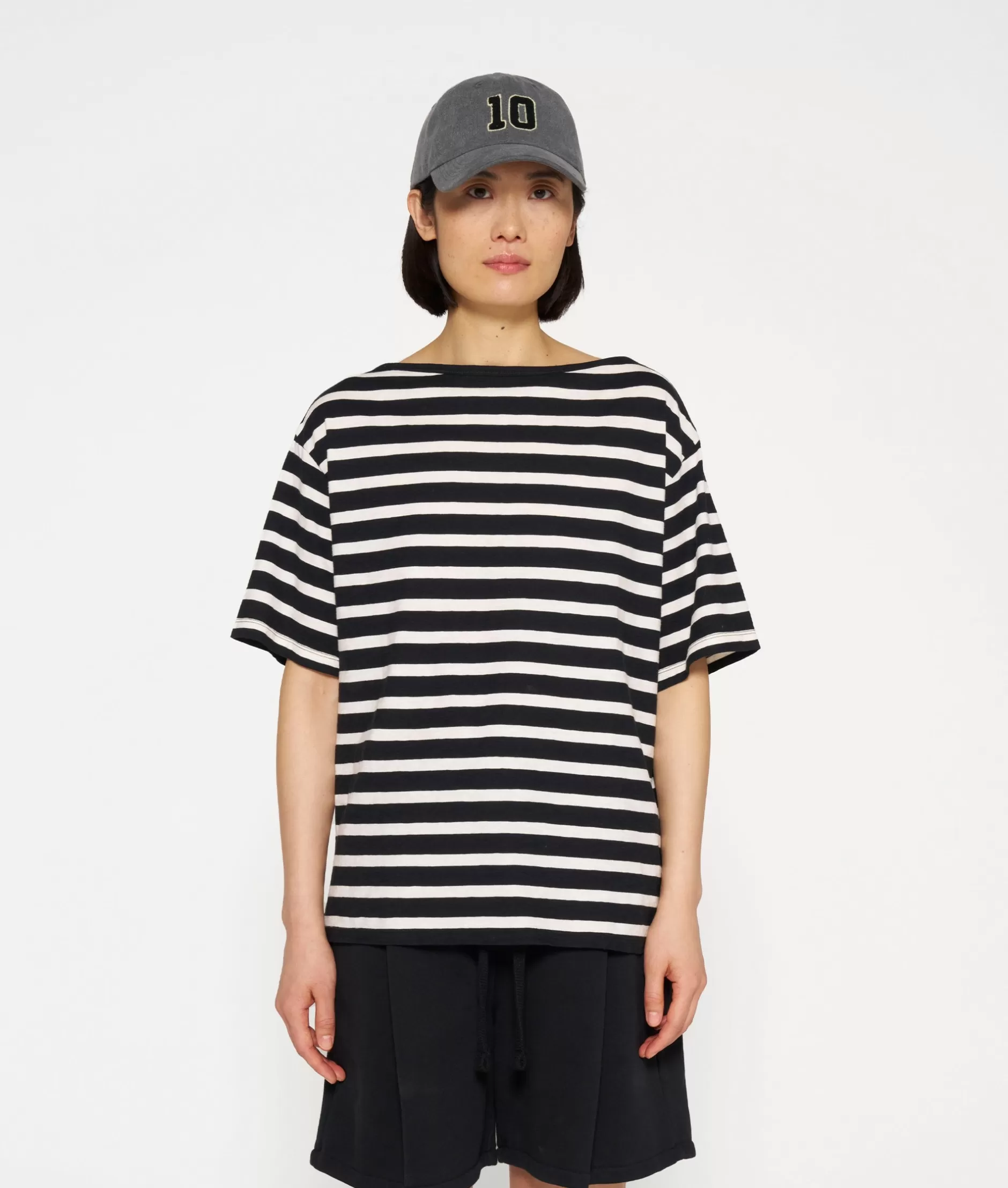 Damen 10DAYS T-Shirts>Short Sleeve Tee Stripes