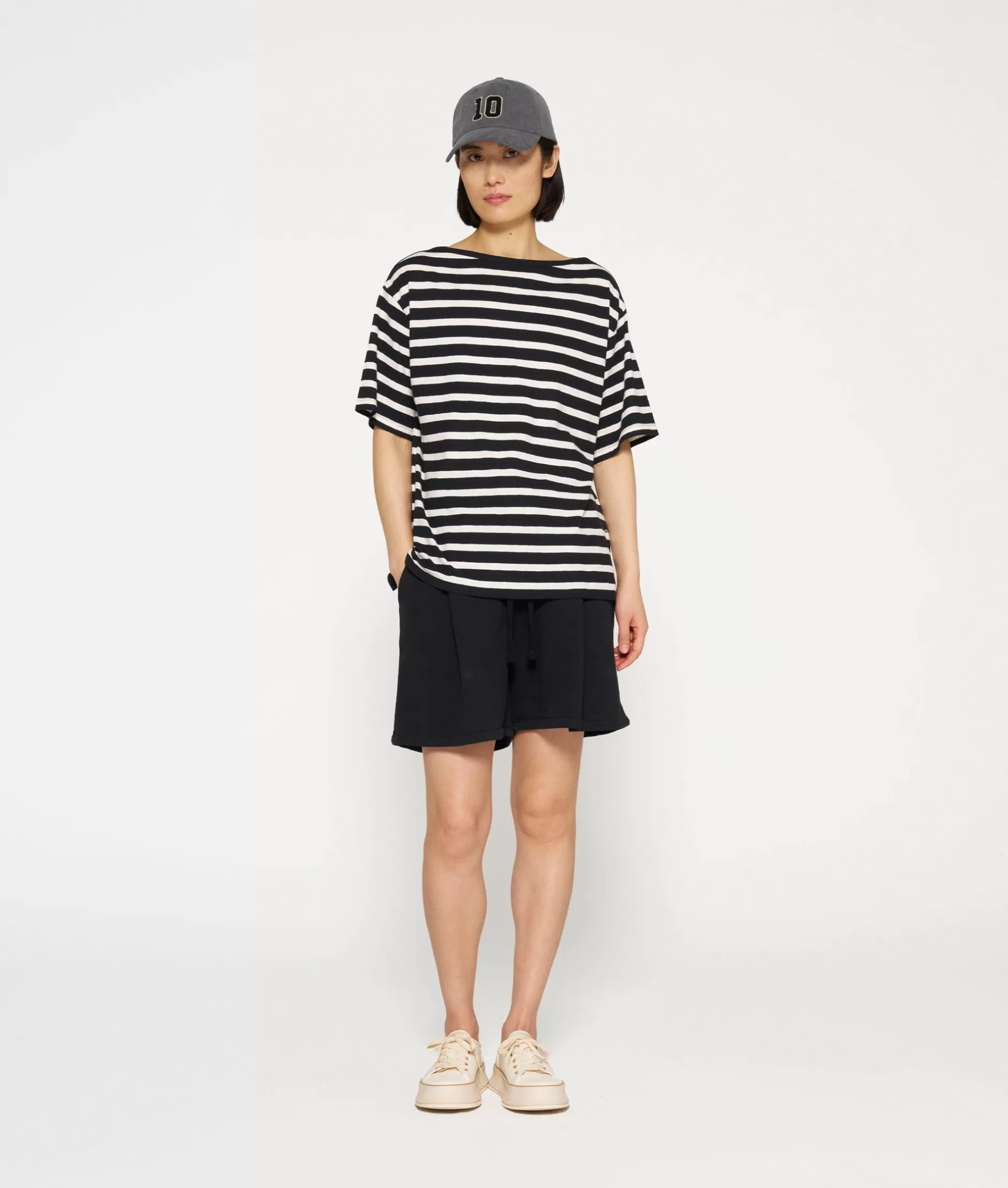 Damen 10DAYS T-Shirts>Short Sleeve Tee Stripes