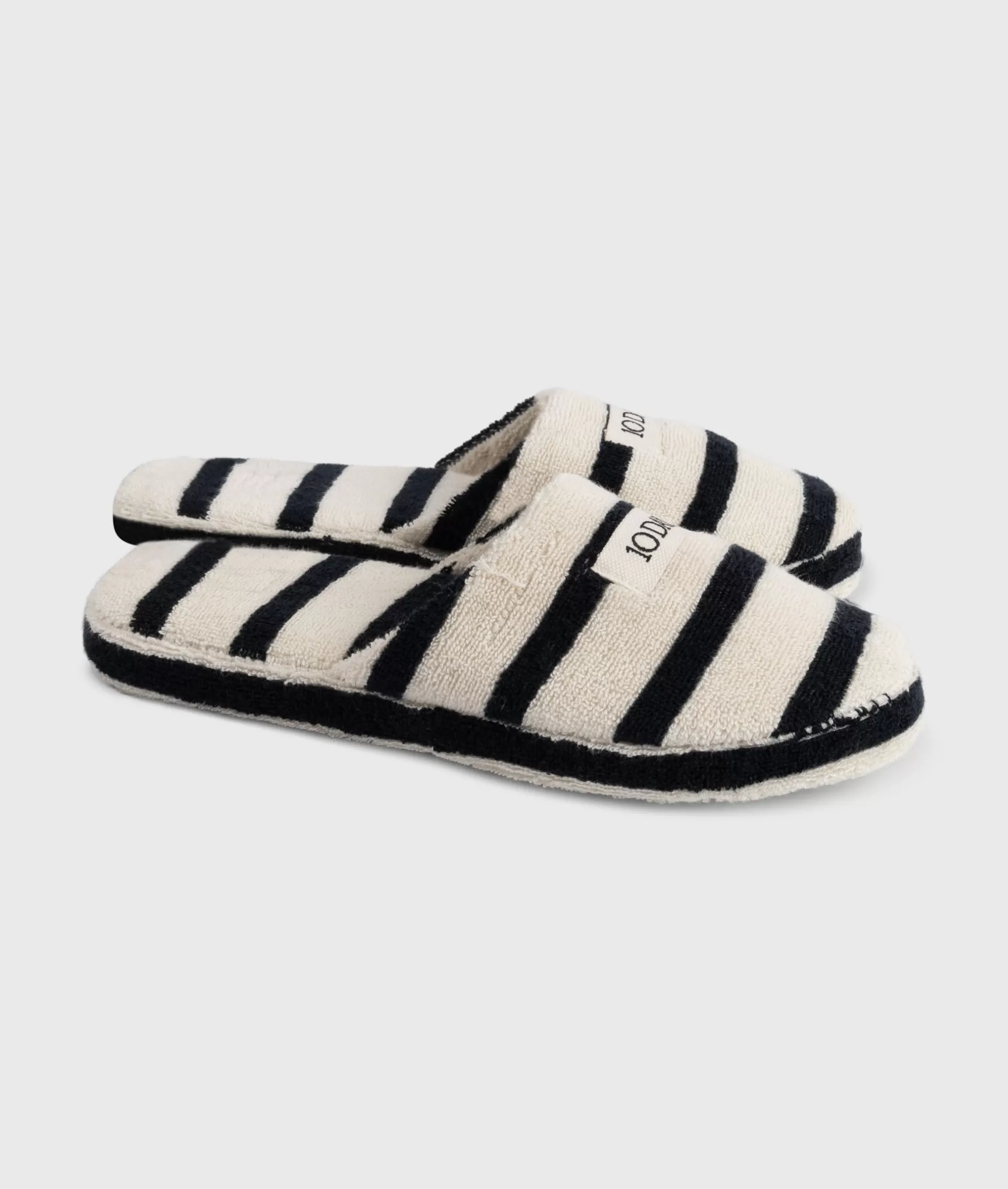 Damen 10DAYS Schuhe>Slippers Stripes