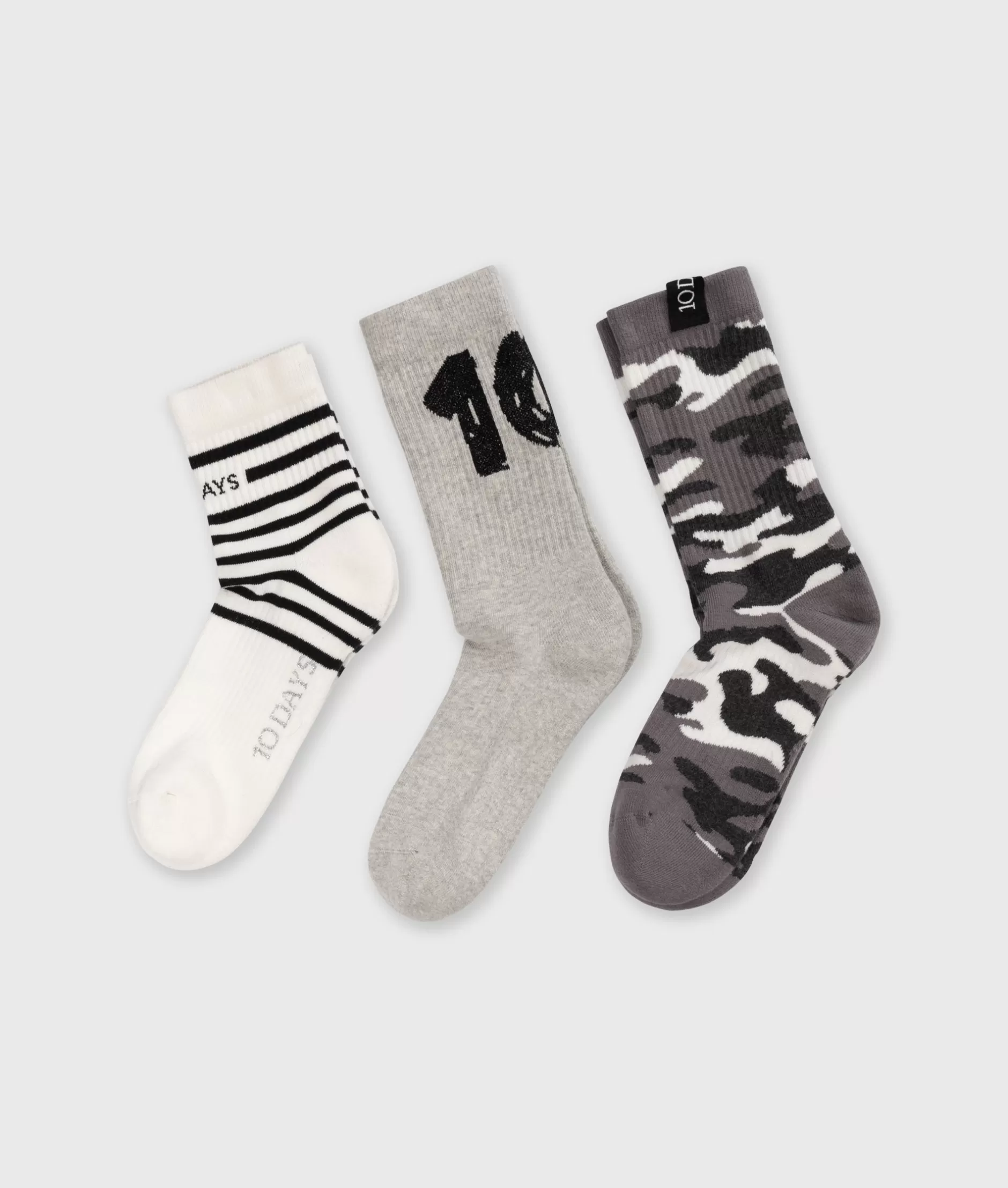 Damen 10DAYS Unterwäsche | Socken>Socks 3-pack