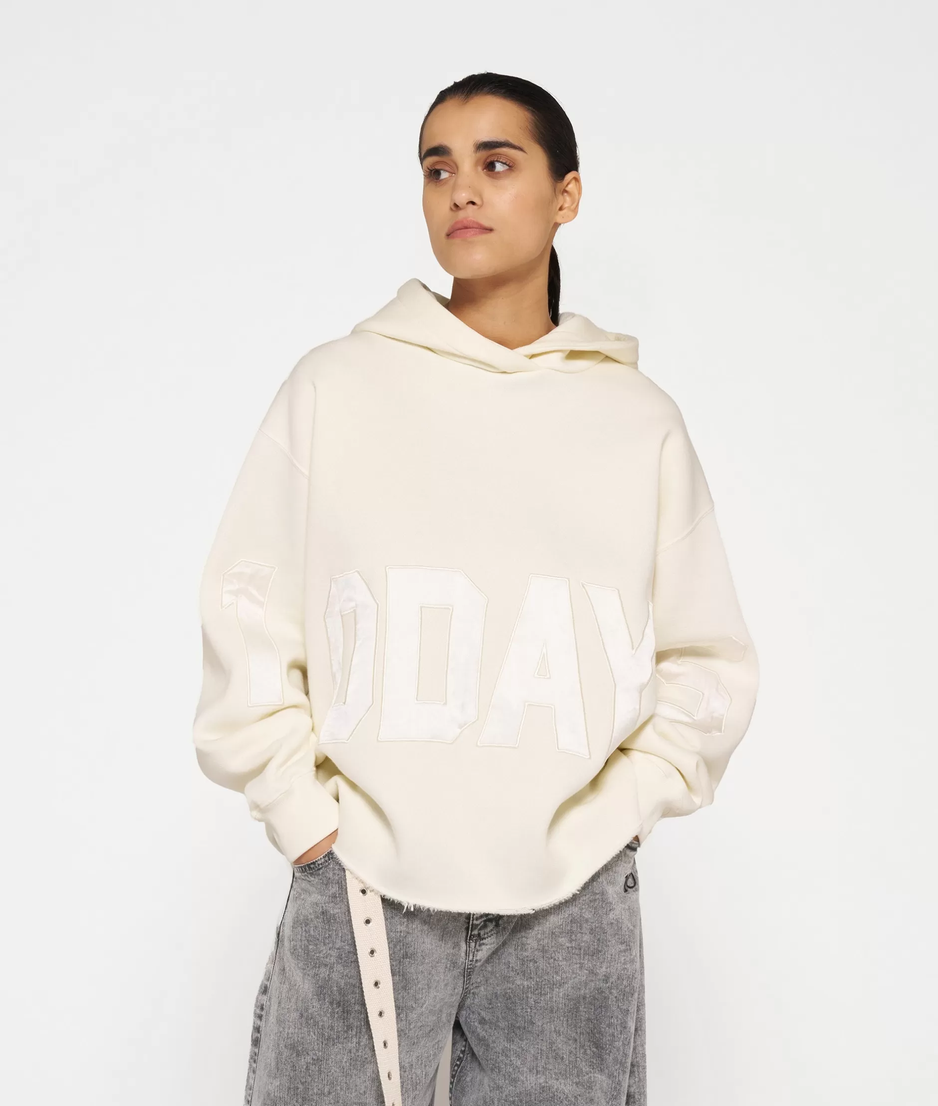 Damen 10DAYS Sweatshirts>Statement Logo Hoodie