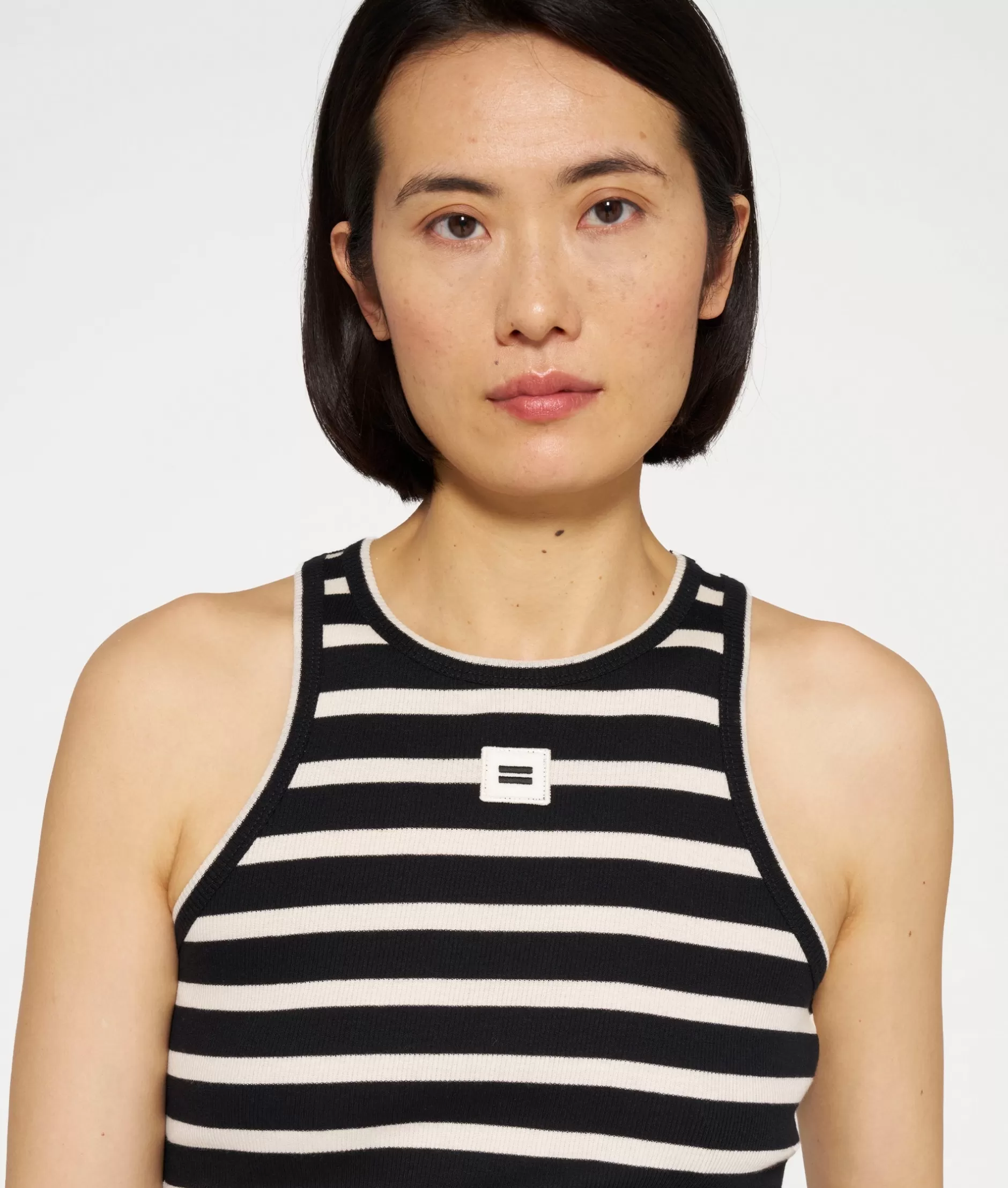 Damen 10DAYS Tops>Tank Top Rib Stripes