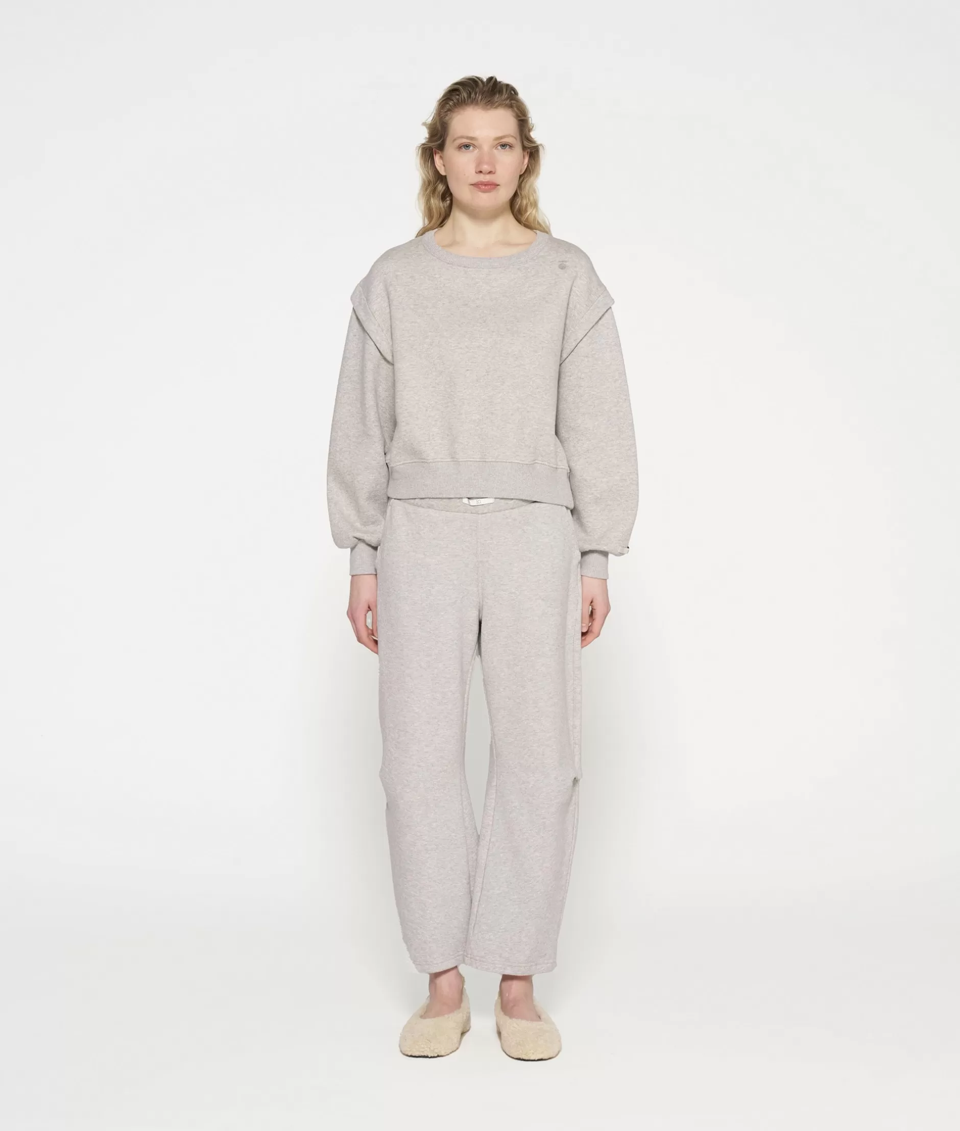 Damen 10DAYS Hosen>Texture Fleece Jogger