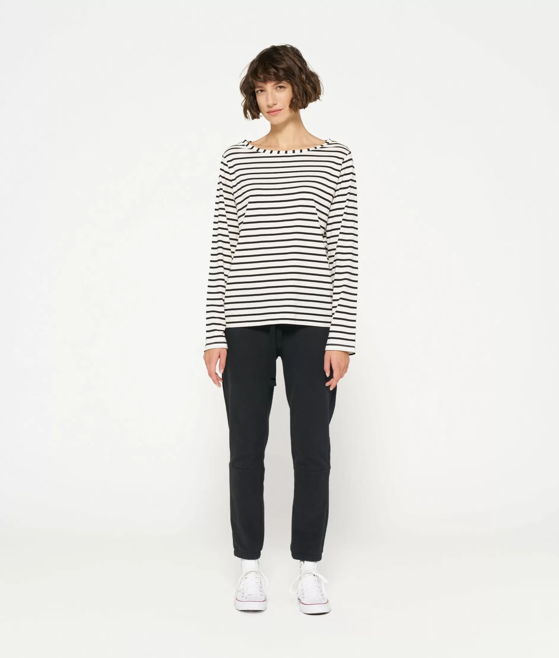 Damen 10DAYS Longsleeves>THE LONGSLEEVE STRIPE