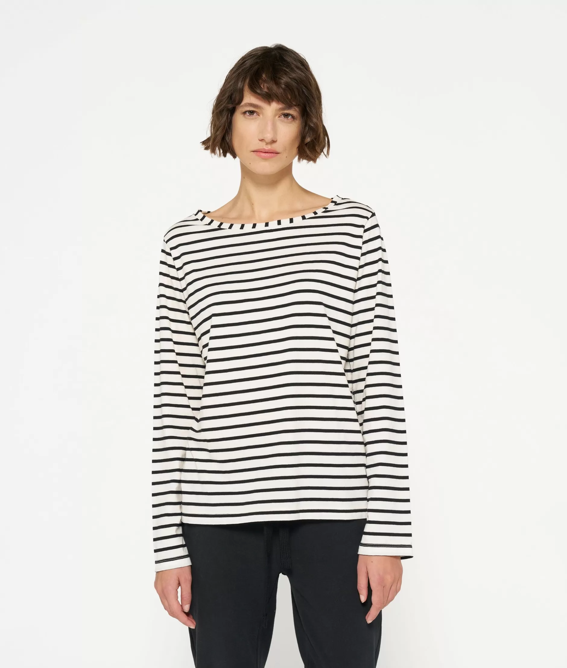 Damen 10DAYS Longsleeves>THE LONGSLEEVE STRIPE