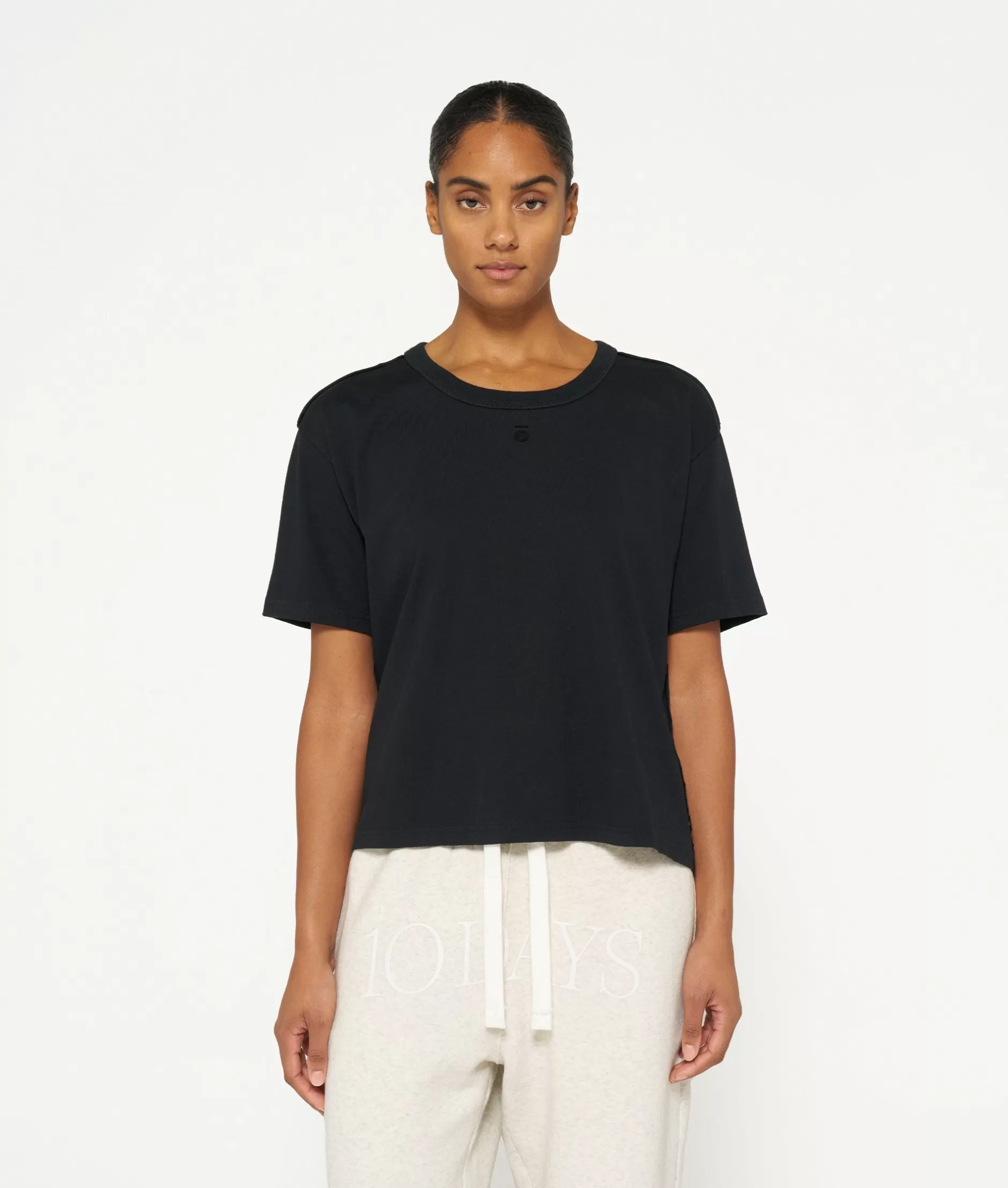 Damen 10DAYS T-Shirts>THE THICK COTTON TEE