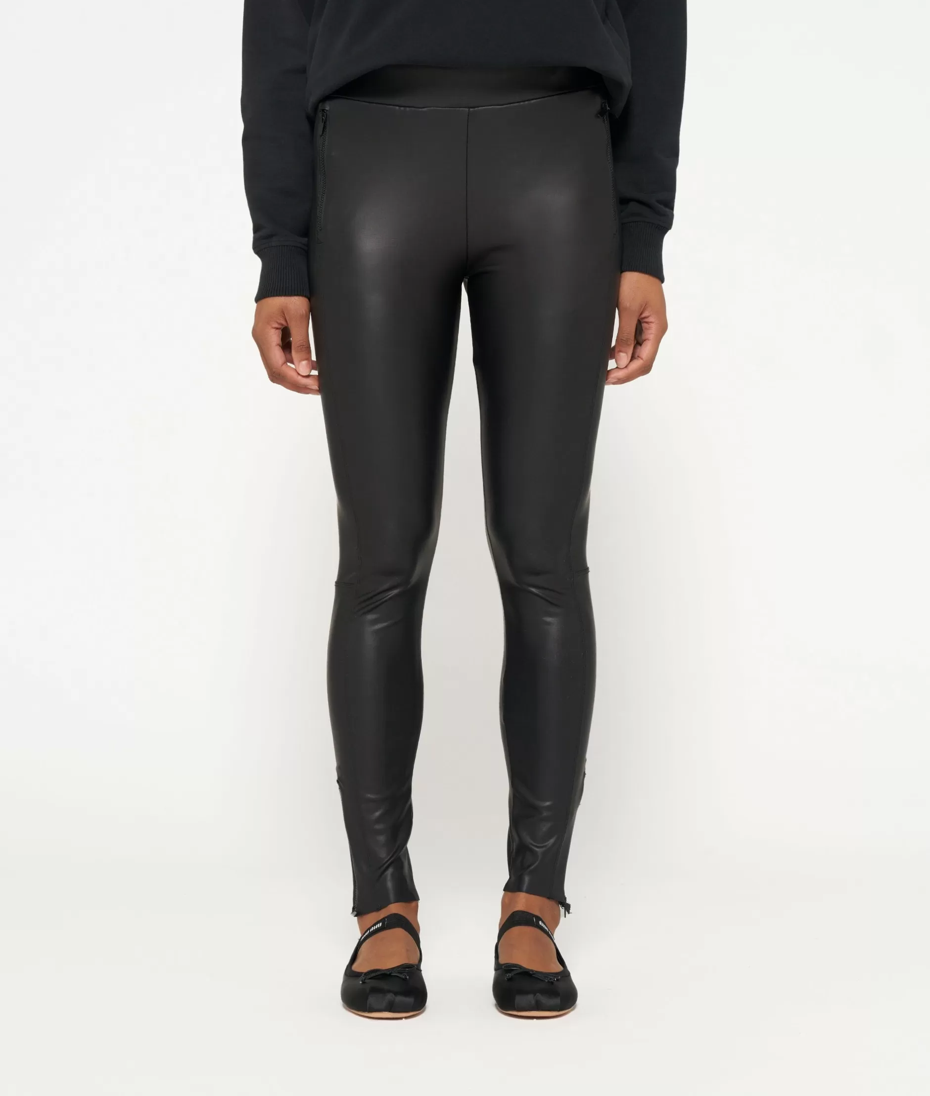 Damen 10DAYS Leggings>THE ZIPPER LEGGINGS