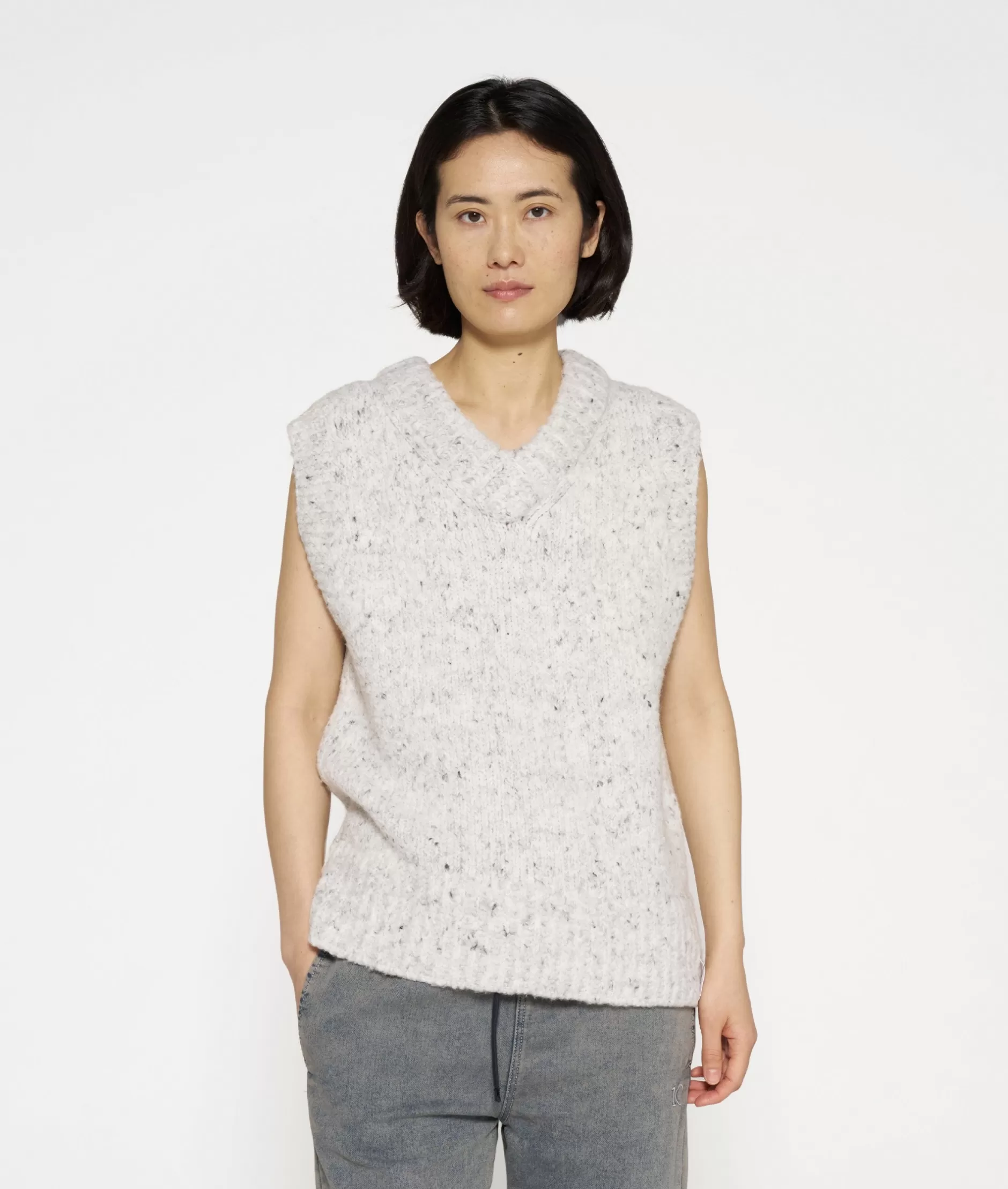 Damen 10DAYS Pullover>V-neck Spencer Melee