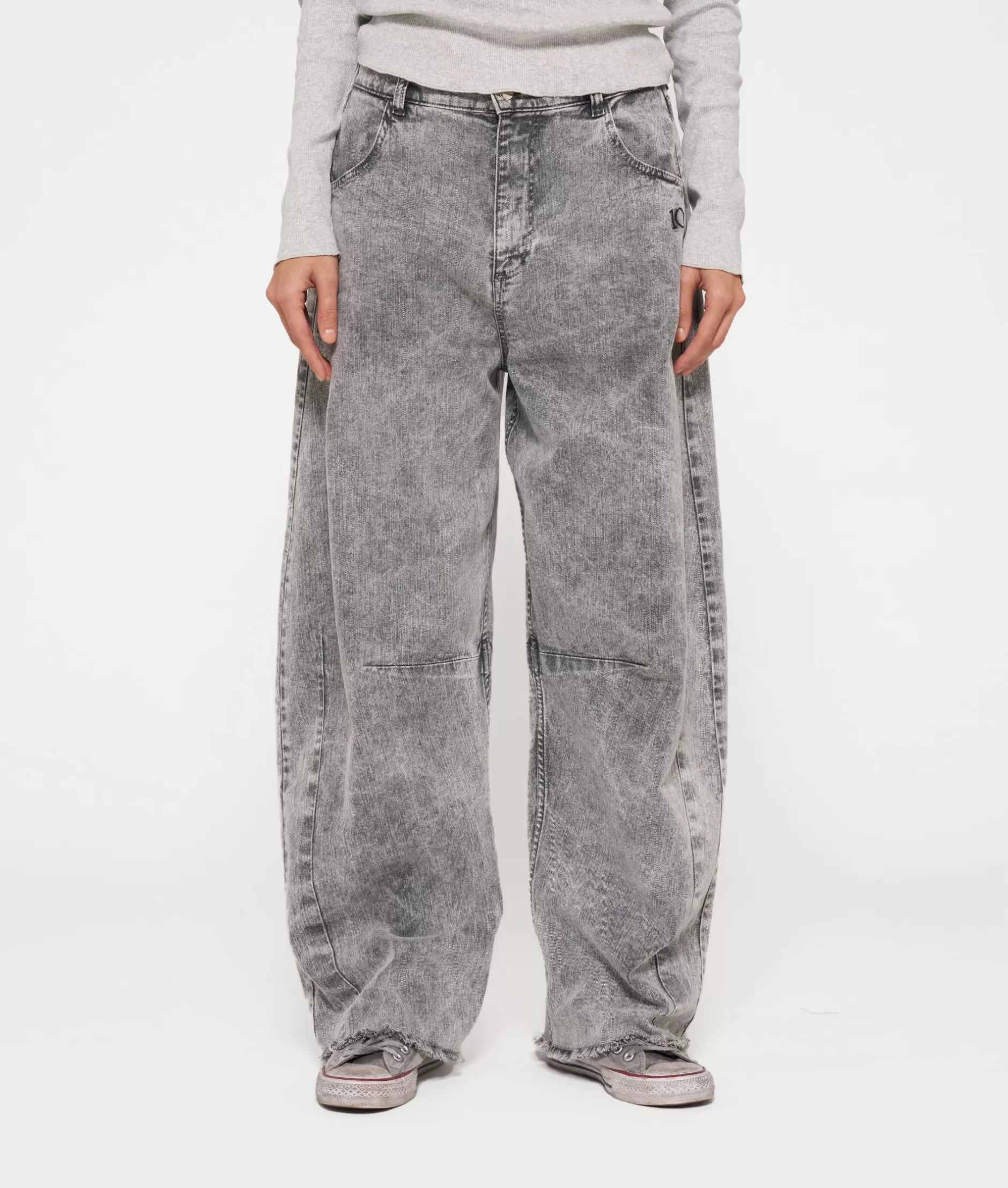 Damen 10DAYS Hosen>Western Pants Washed