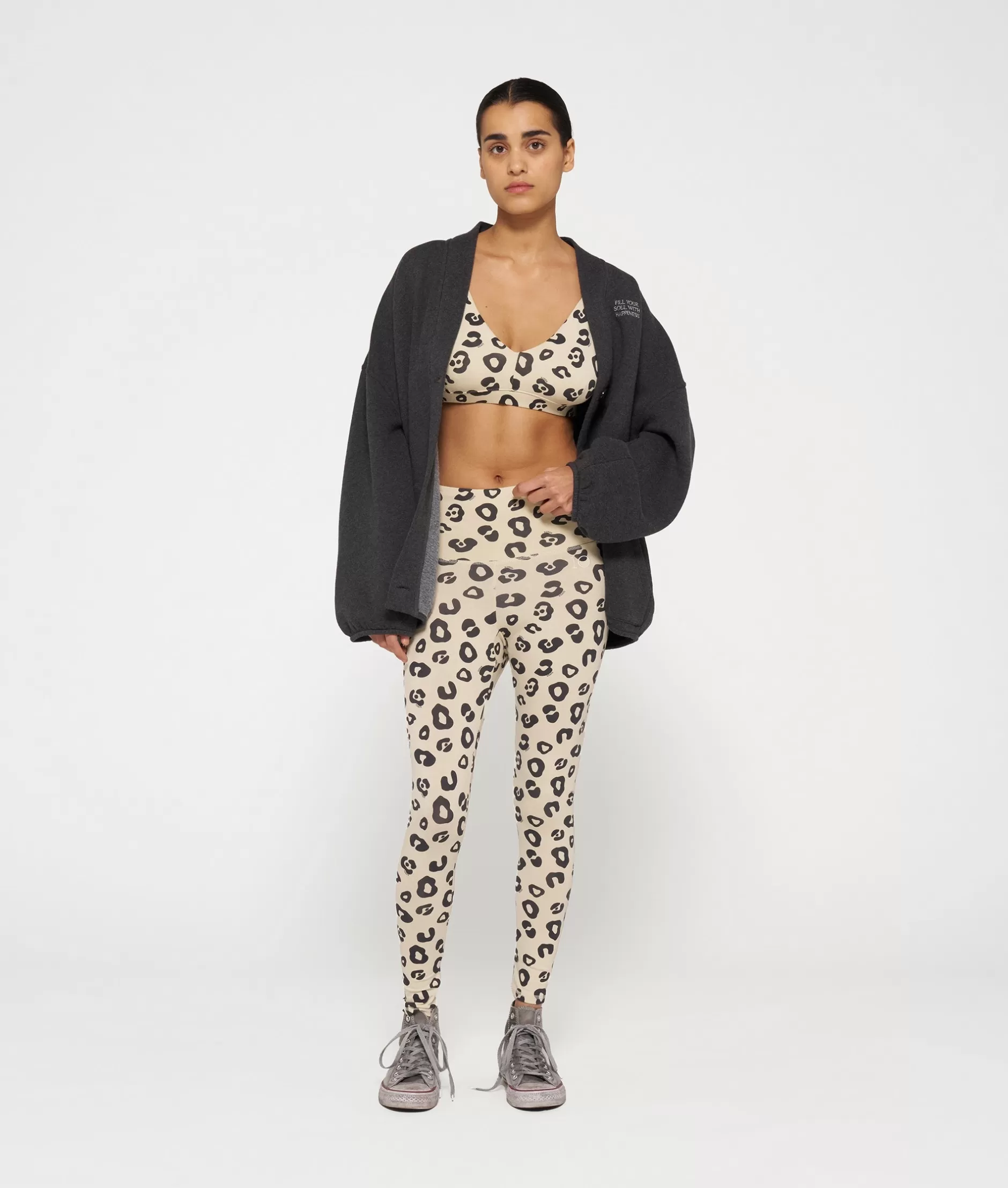 Damen 10DAYS Leggings>Yoga Leggings Leopard